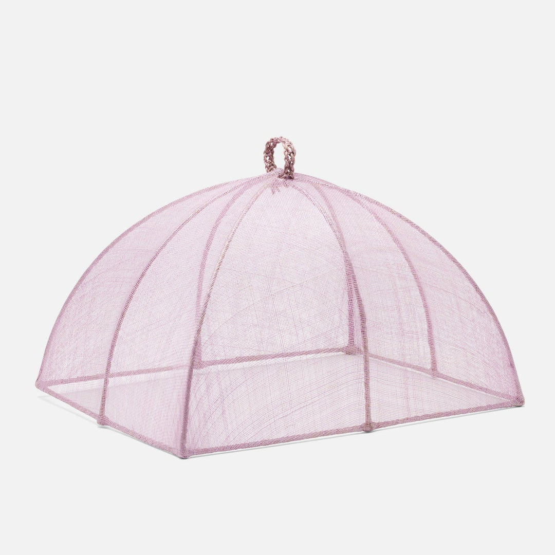 Rachel Lavender Food Cover Rectangular Sinamay Set/2