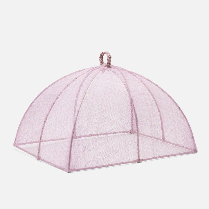Rachel Lavender Food Cover Rectangular Sinamay Set/2