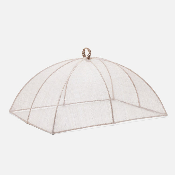 Rachel Sand Food Cover Rectangular Sinamay Set/2