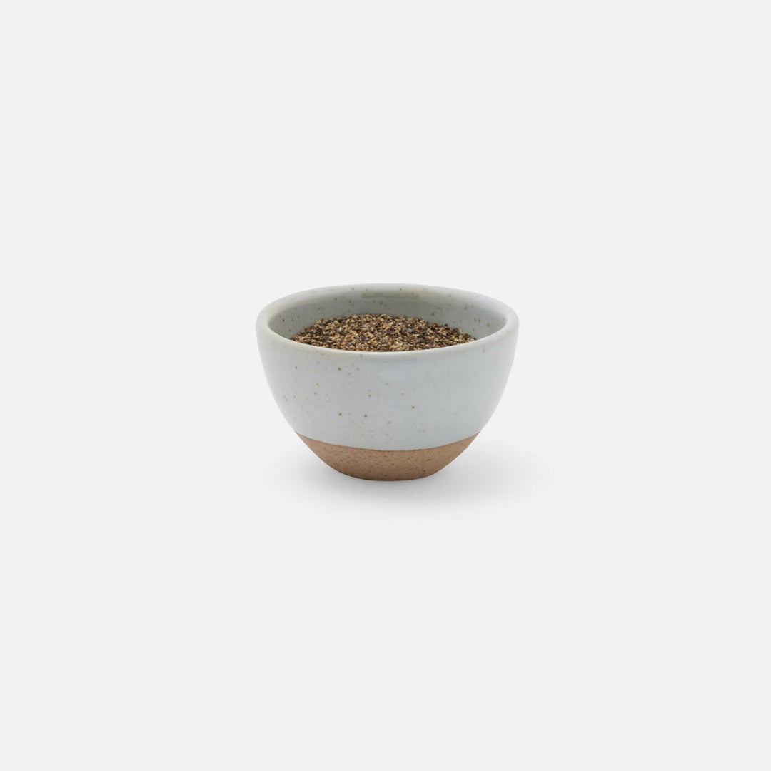 Rivka White Salt Glaze Pinch Bowl Stoneware Pack/3