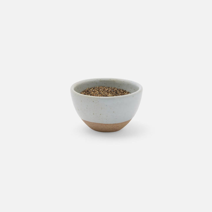 Rivka White Salt Glaze Pinch Bowl Stoneware Pack/3