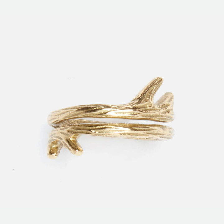 Tara Gold Napkin Ring Brass Boxed Set Of 4