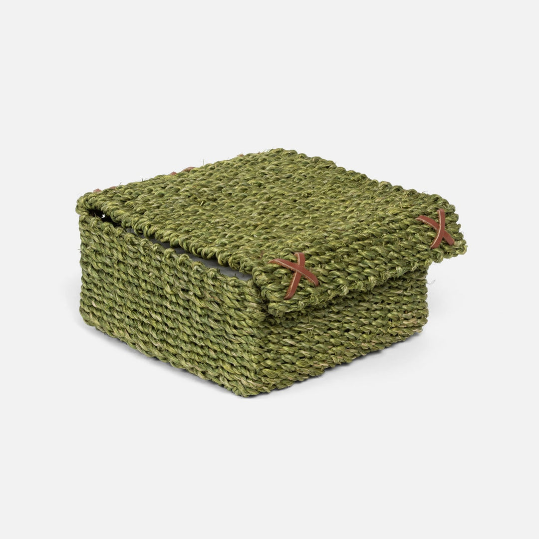 Voru Green Buffet Napkin Holder Abaca Fiber Pack/2