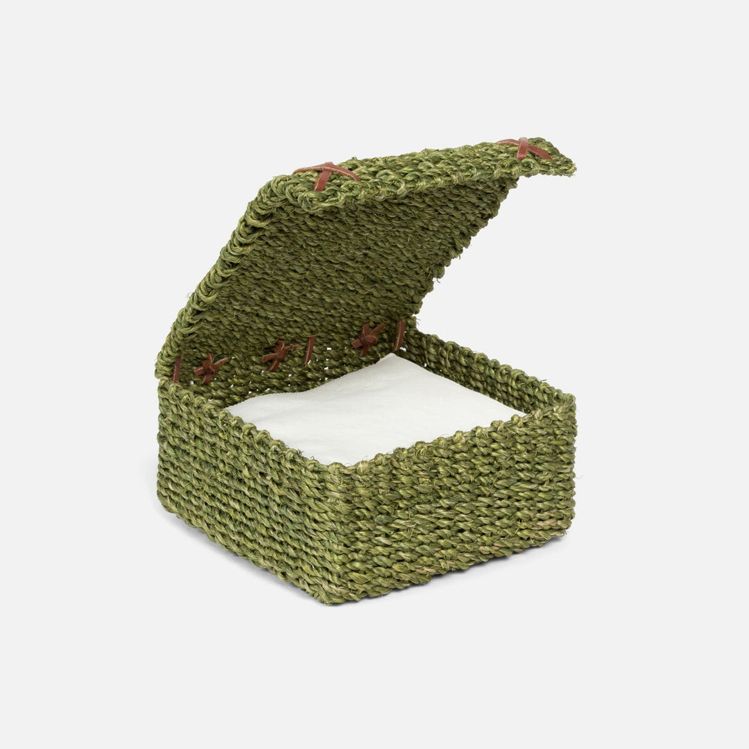 Voru Green Buffet Napkin Holder Abaca Fiber Pack/2