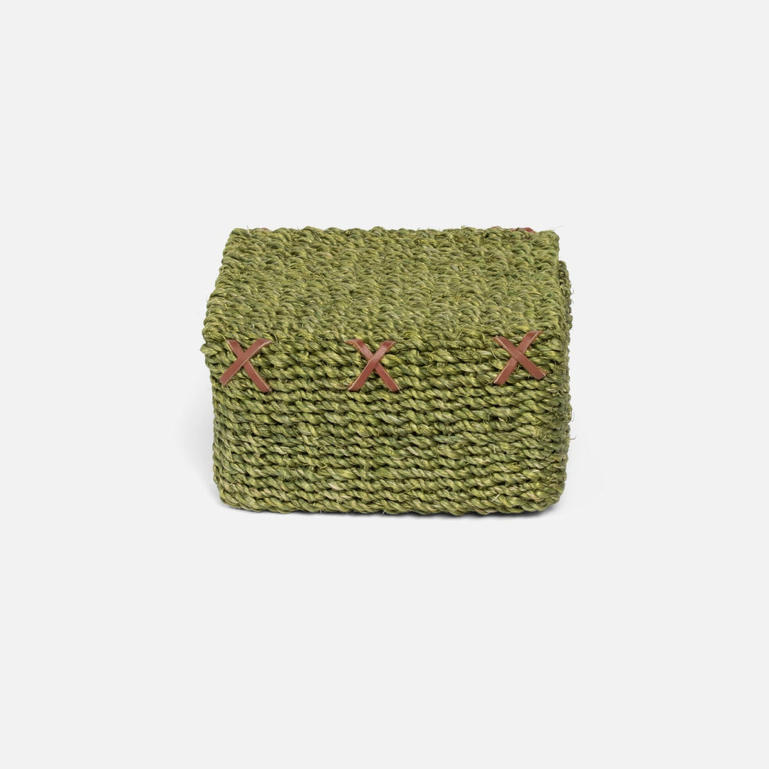 Voru Green Buffet Napkin Holder Abaca Fiber Pack/2