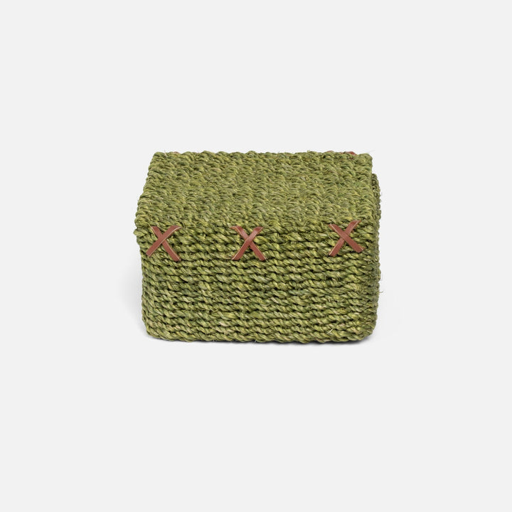 Voru Green Buffet Napkin Holder Abaca Fiber Pack/2