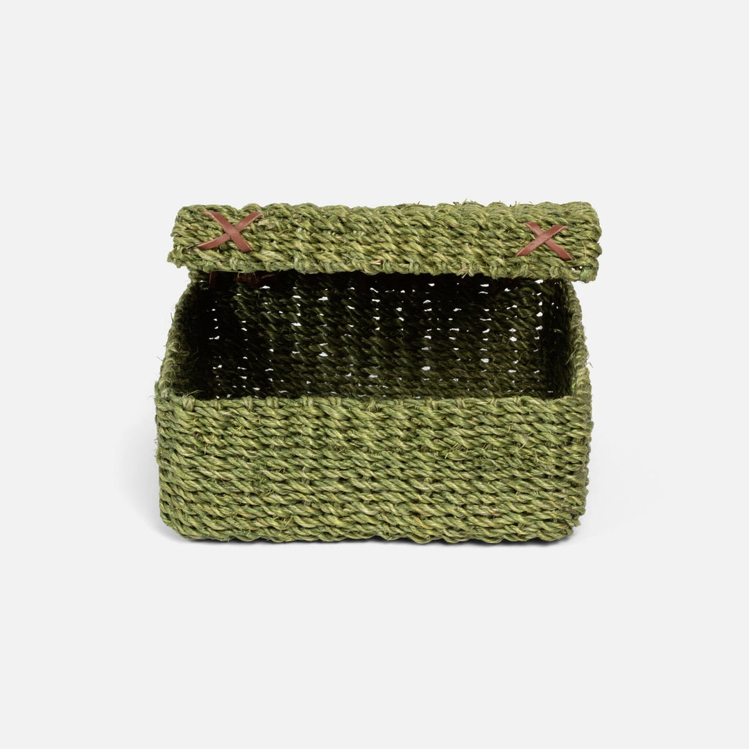 Voru Green Luncheon Napkin Holder Abaca Fiber Pack/2