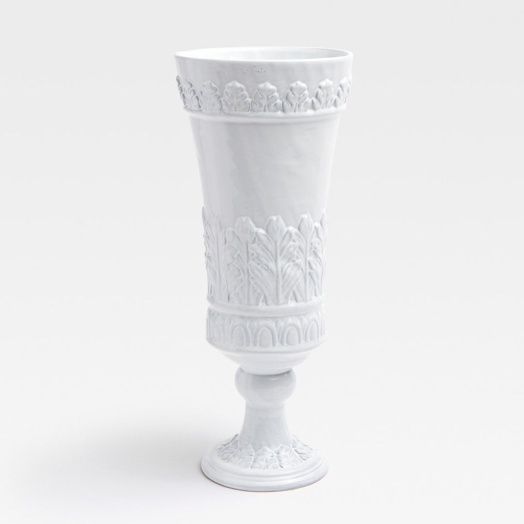 Julian White Large Vase