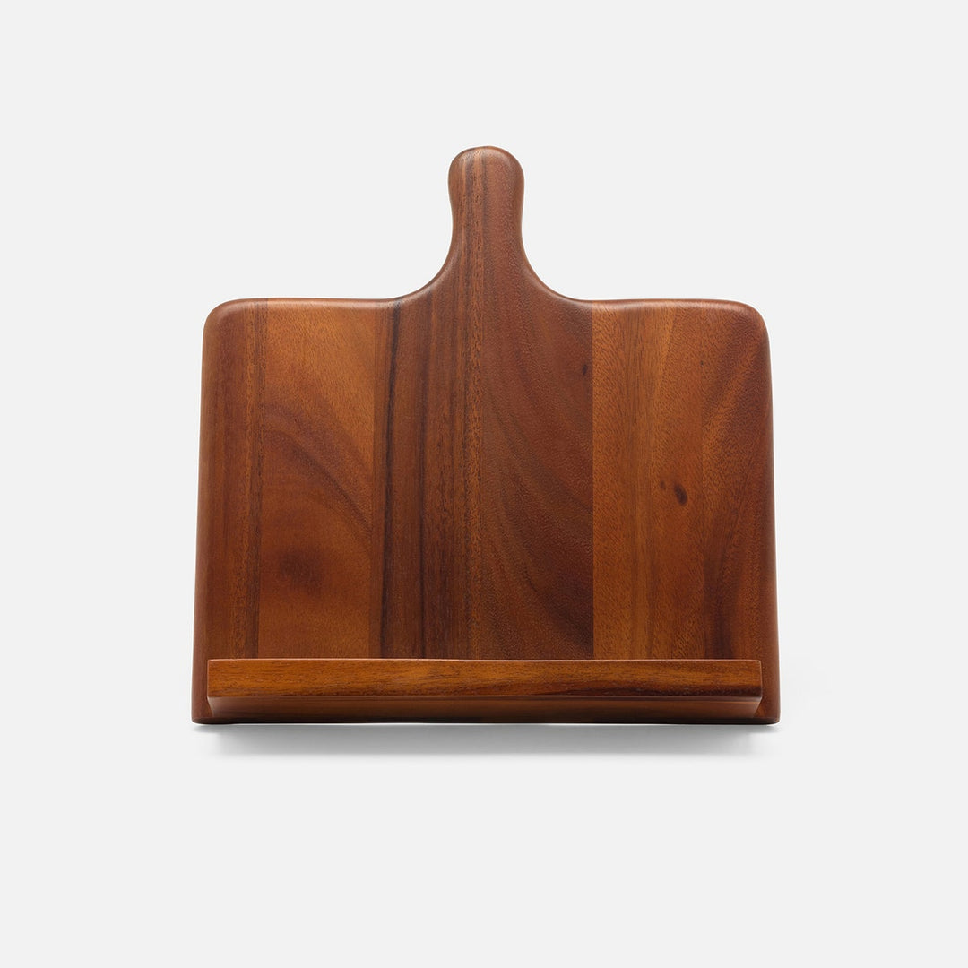 Bronwyn Natural Acacia Recipe Stand W/ Handle Wood