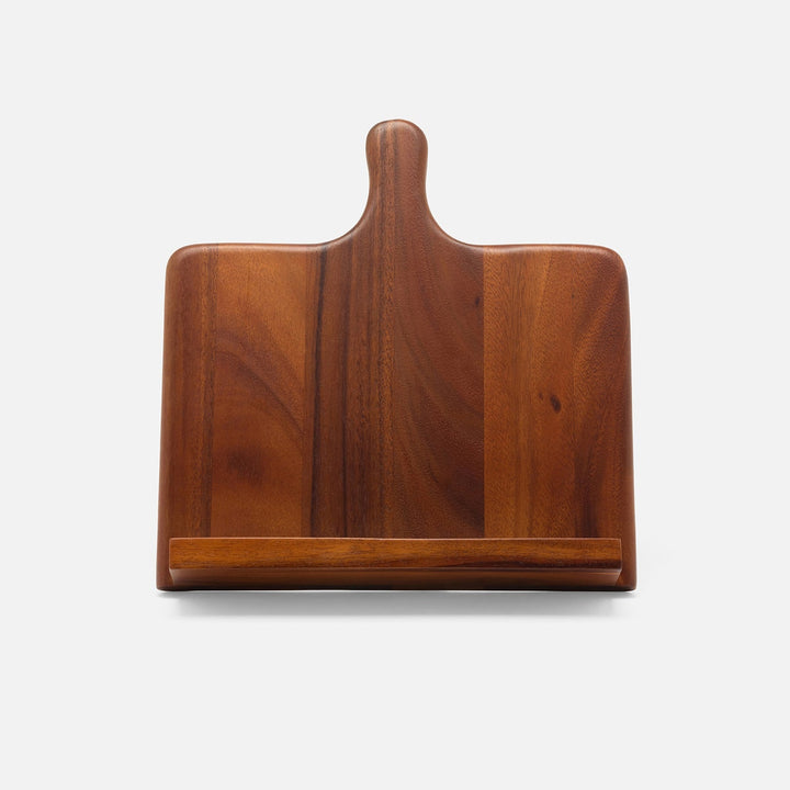 Bronwyn Natural Acacia Recipe Stand W/ Handle Wood
