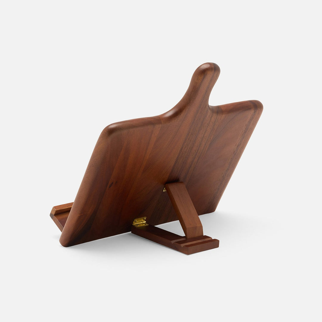 Bronwyn Natural Acacia Recipe Stand W/ Handle Wood