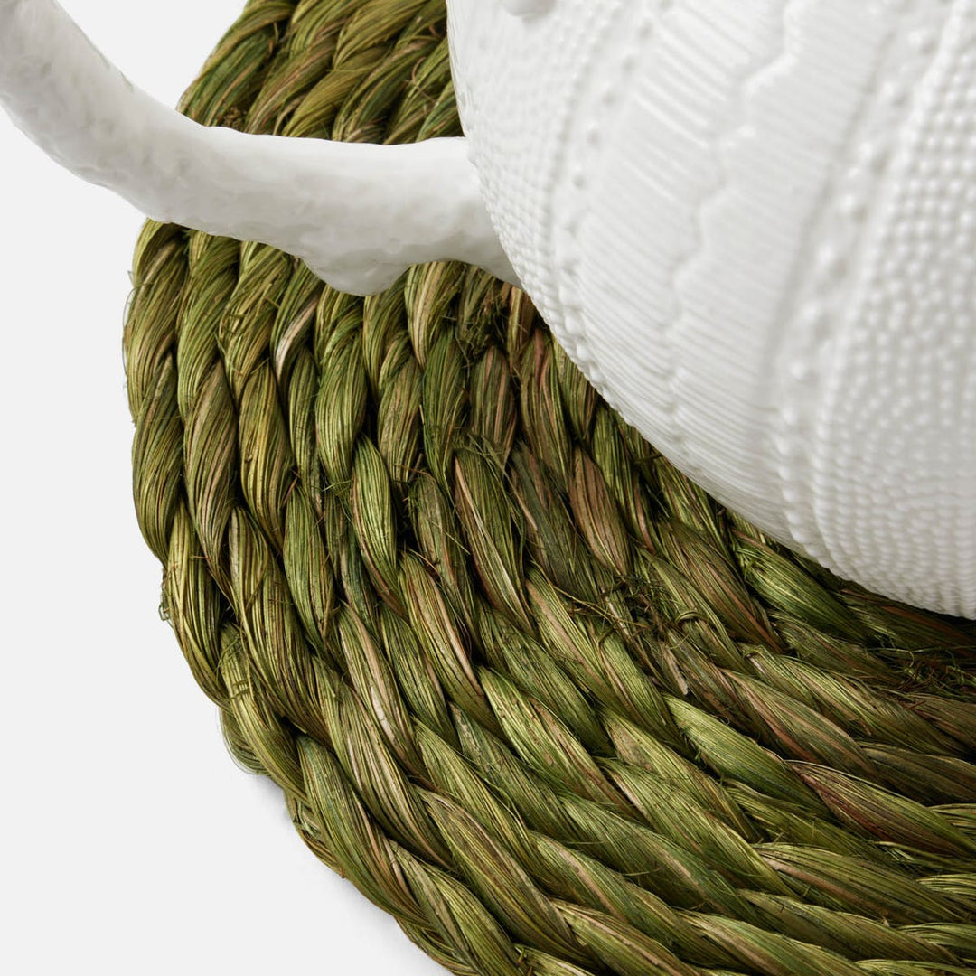 Reid Green Round Pot Trivets Abaca Set/2