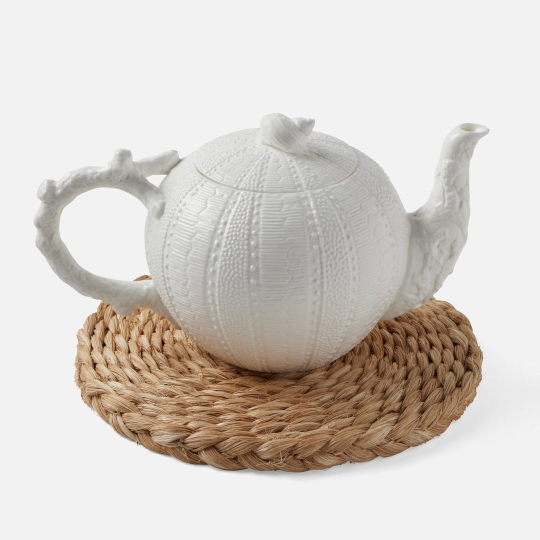 Reid Natural Round Pot Trivets Abaca Set/2