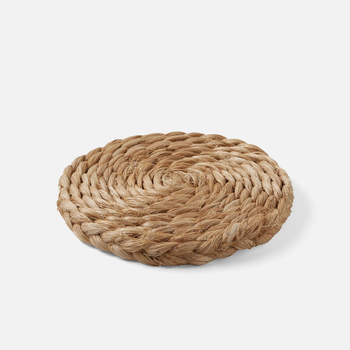 Reid Natural Round Pot Trivets Abaca Set/2
