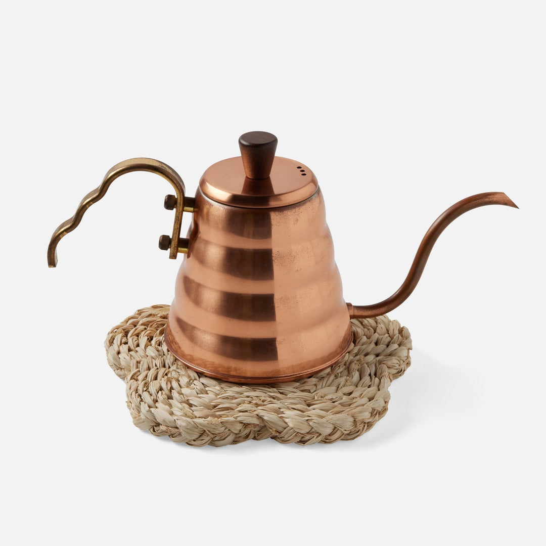 Romy Natural Pot Trivets Raffia Set/2