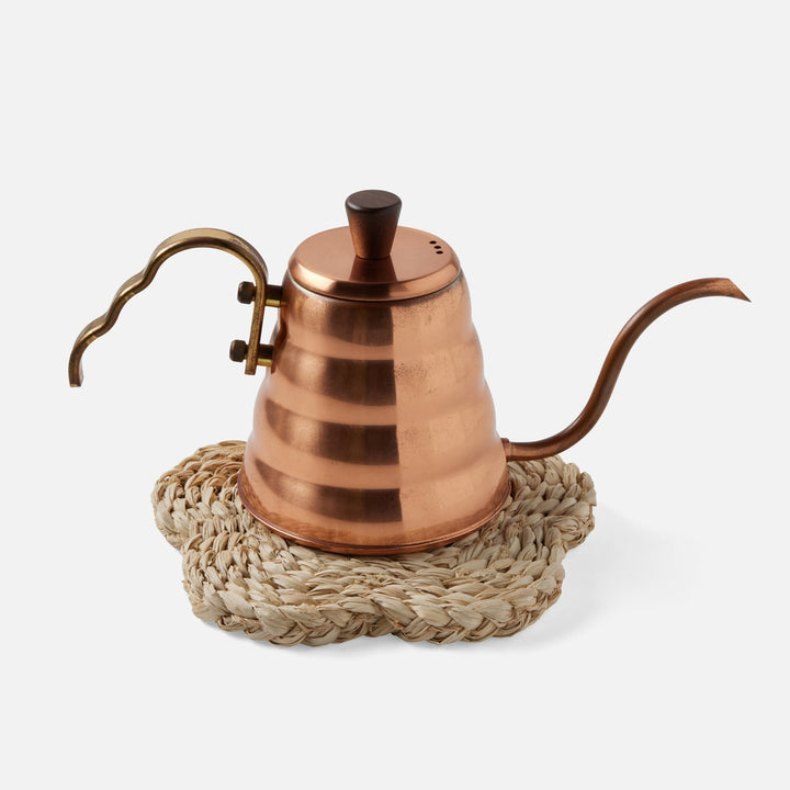 Romy Natural Pot Trivets Raffia Set/2