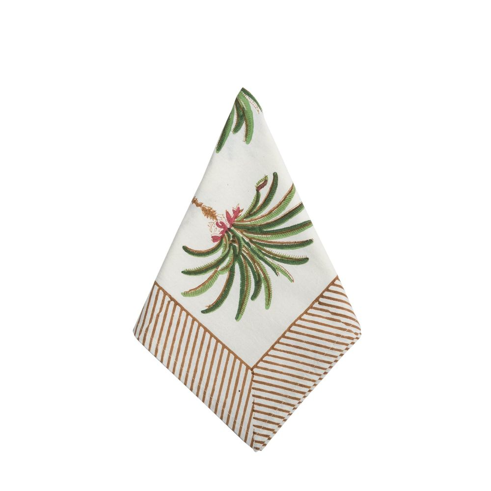 Cabana Napkin, Palms, Set of 8