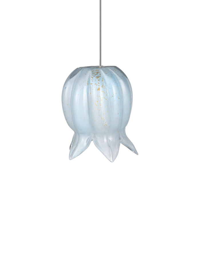 Pendants:Multi Polpo Blue 30-Light Linear Multi-Drop Pendant