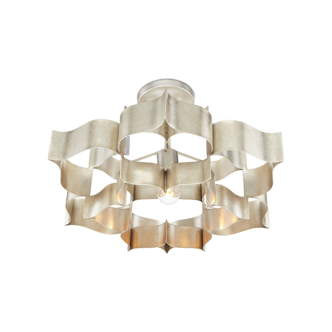 Grand Lotus Small Sliver Chandelier