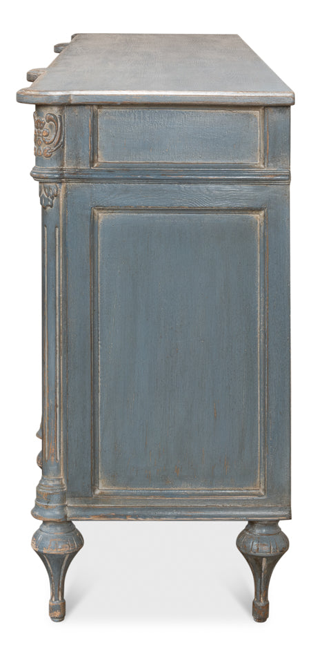 Lilac Sideboard, Blue Finish