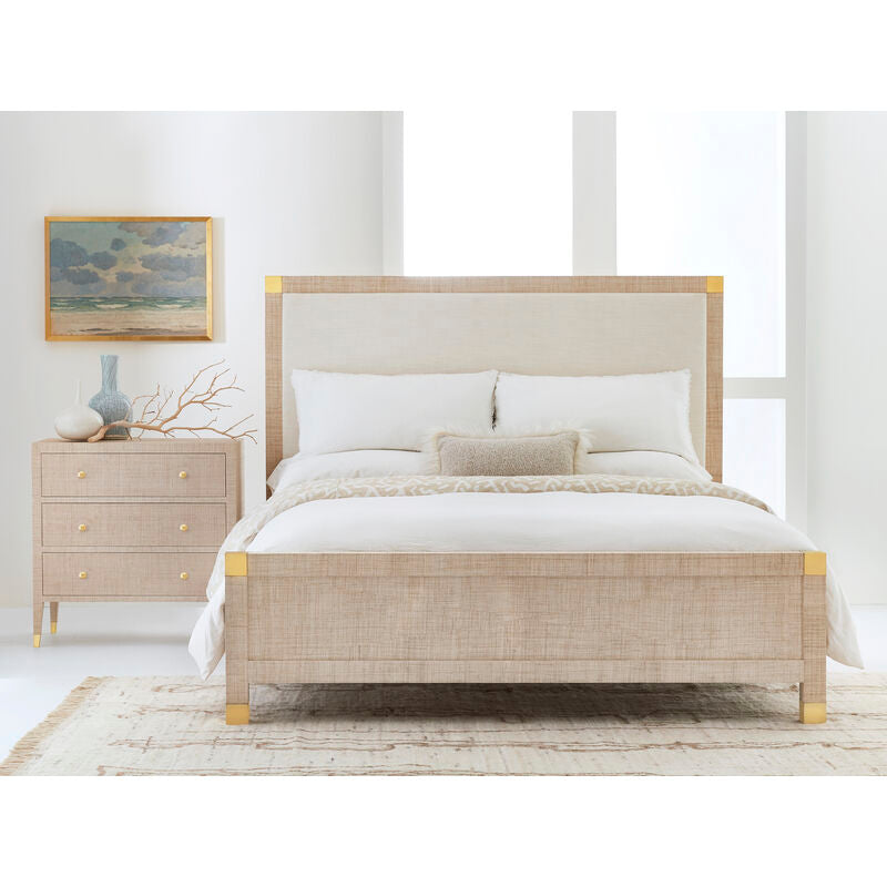 Beds Palmetto Raffia King Bed
