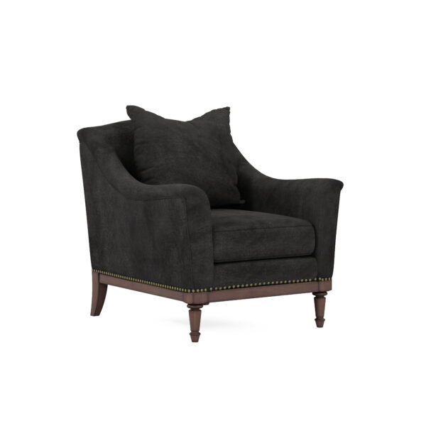 Lounge Chairs Magritte Accent Chair, Charcoal