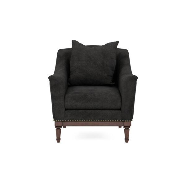 Lounge Chairs Magritte Accent Chair, Charcoal
