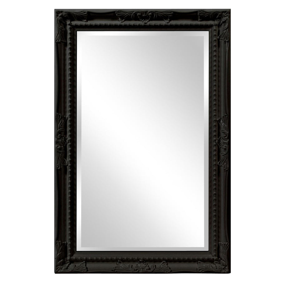 Queen Ann Mirror-The Howard Elliott Collection-HOWARD-53081BL-MirrorsBlack-Rectangle-1-France and Son