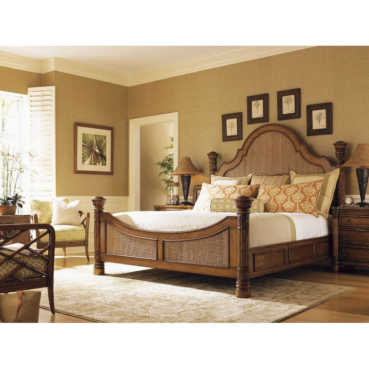 Beds Round Hill Bed 6/6 King - Plantation