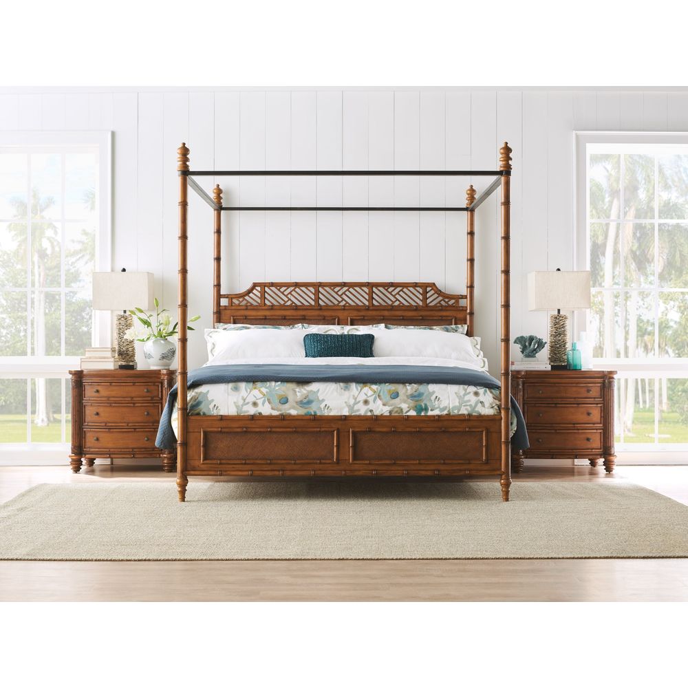 West Indies Bed 6/6 King - Plantation