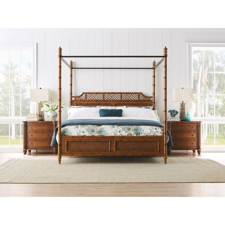 West Indies Bed 6/6 King - Plantation