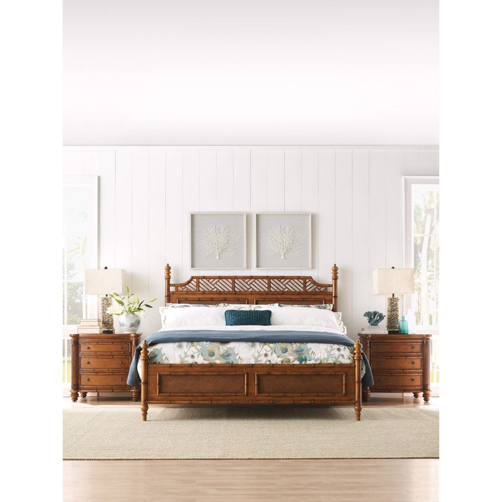 West Indies Bed 6/6 King - Plantation