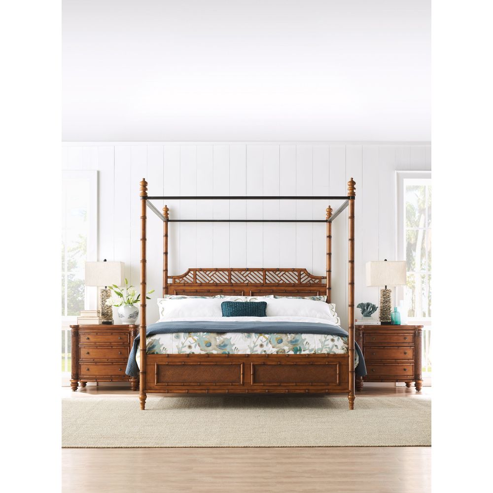 West Indies Bed 6/6 King - Plantation