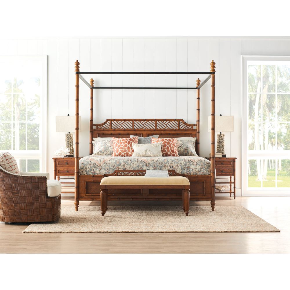 Ginger Island Bedside Chest - Plantation