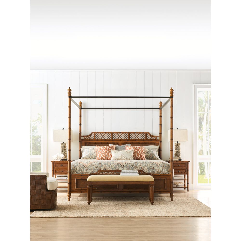 West Indies Bed 6/0 California King - Plantation