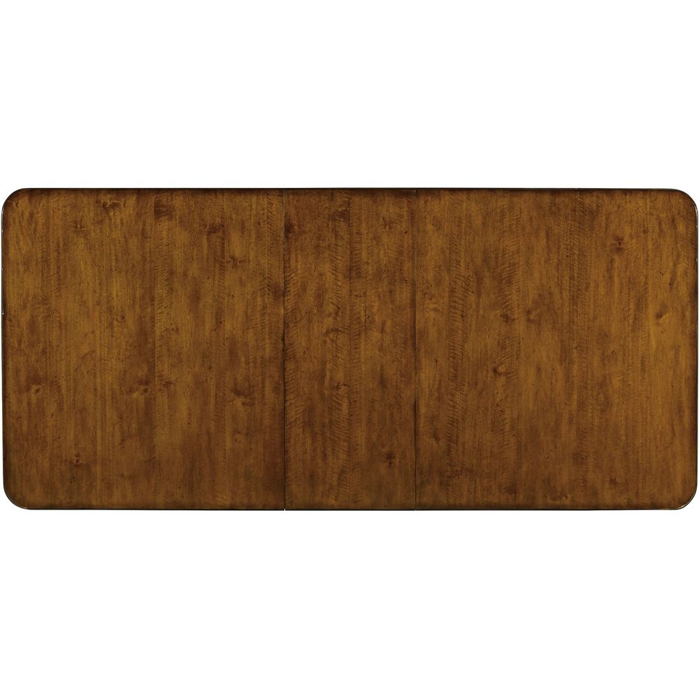 Dining Tables Tynecastle Rectangle Leg Dining Table with Two 18'' Leaves