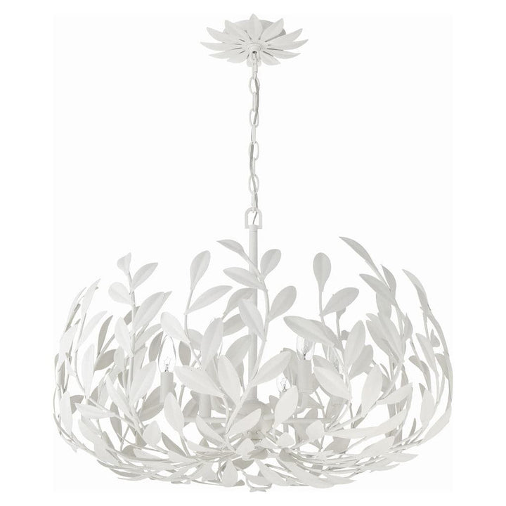 Broche 6 Light Chandelier-Crystorama Lighting Company-CRYSTO-533-GA-ChandeliersGold-7-France and Son