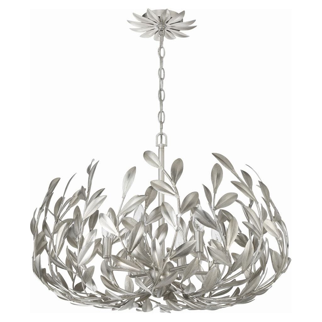 Broche 6 Light Chandelier-Crystorama Lighting Company-CRYSTO-533-GA-ChandeliersGold-11-France and Son