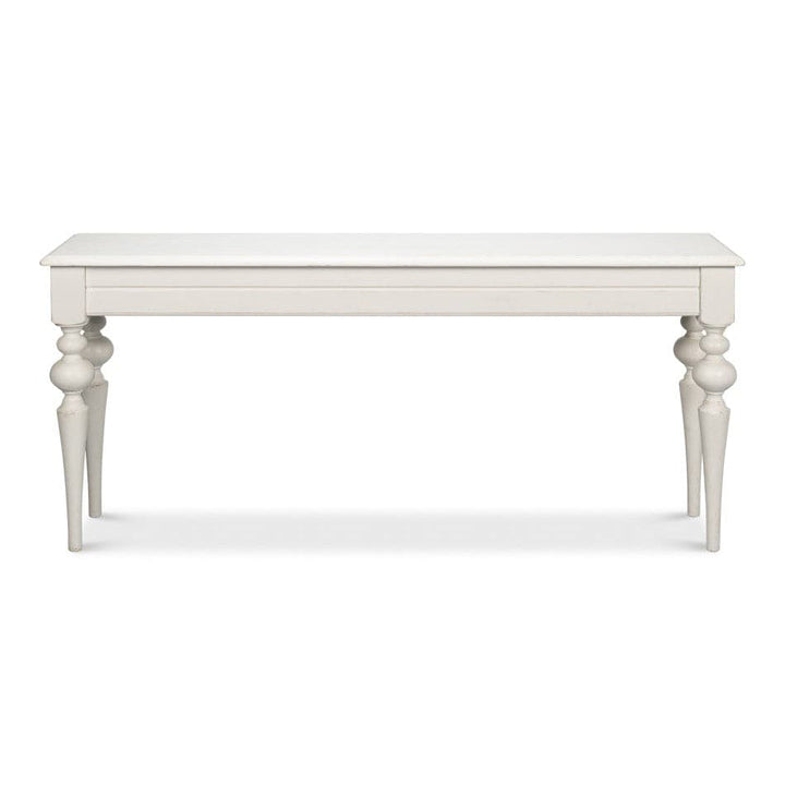 Hudson Console-SARREID-Console TablesAntique White Finish-7-France and Son