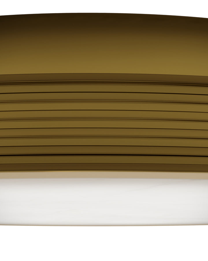 Aydan Polished Brass Flush Mount
