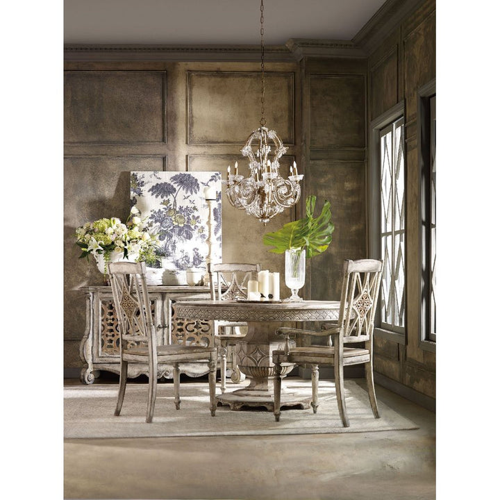 Dining Tables Chatelet Round Dining Table with One 20'' Leaf