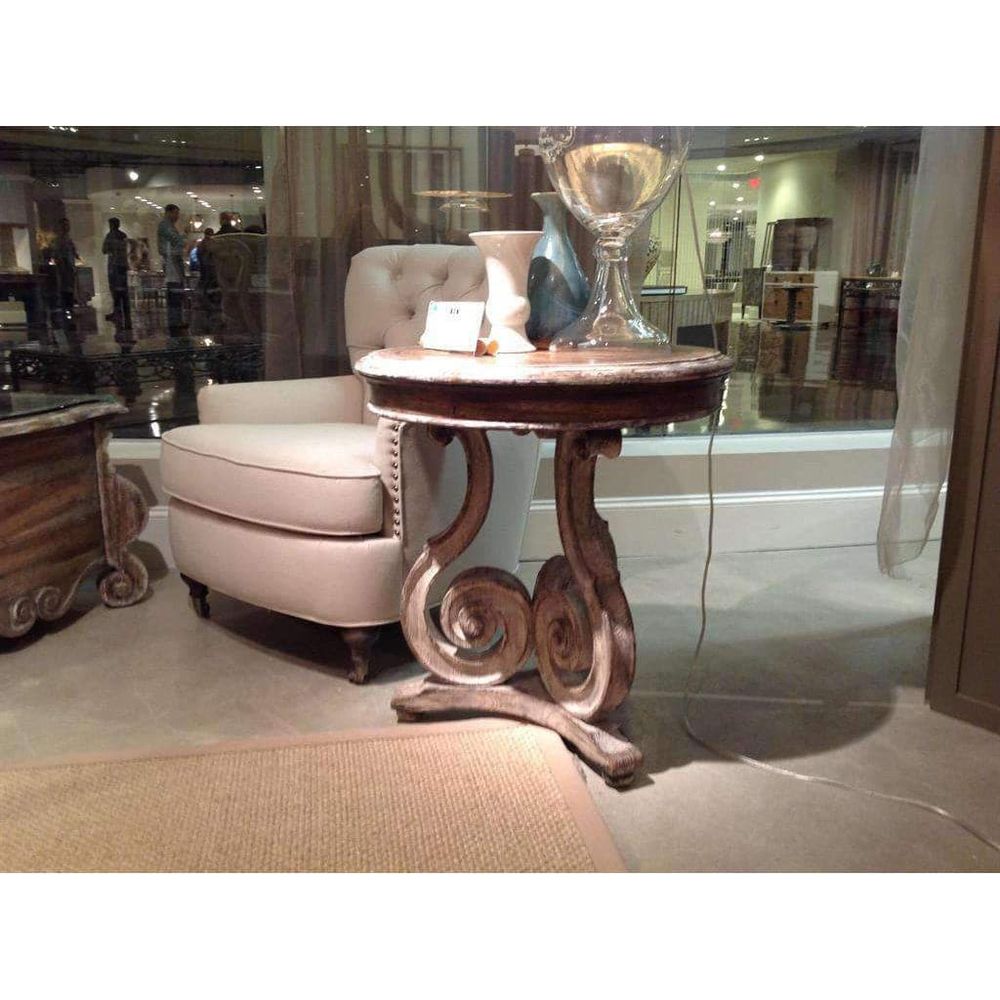 Side Tables Chatelet Scroll Accent Table