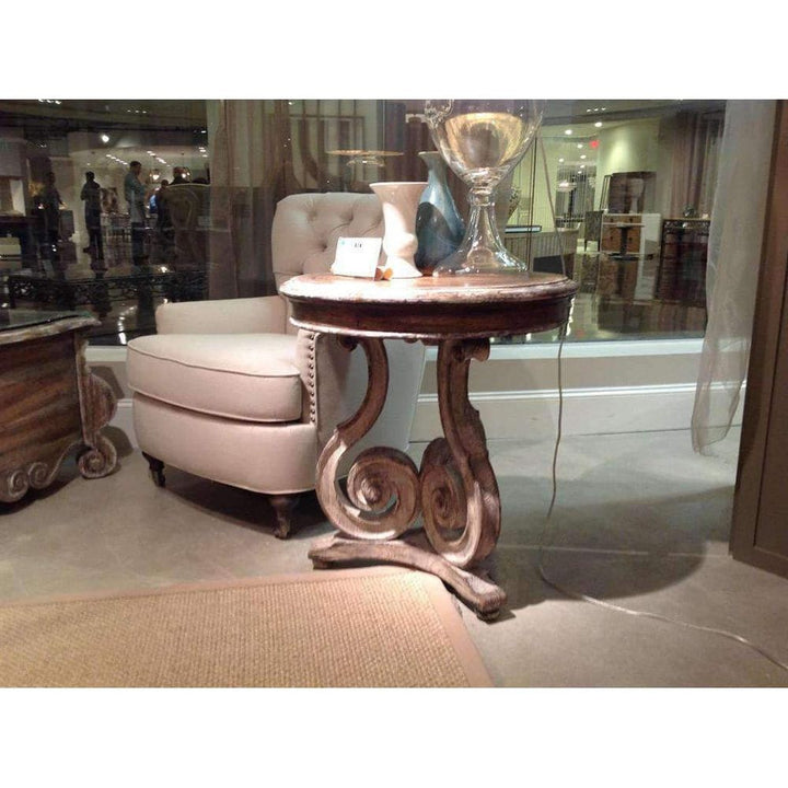 Side Tables Chatelet Scroll Accent Table