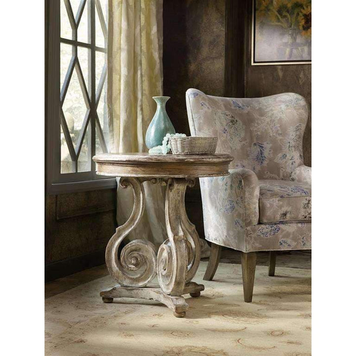 Side Tables Chatelet Scroll Accent Table