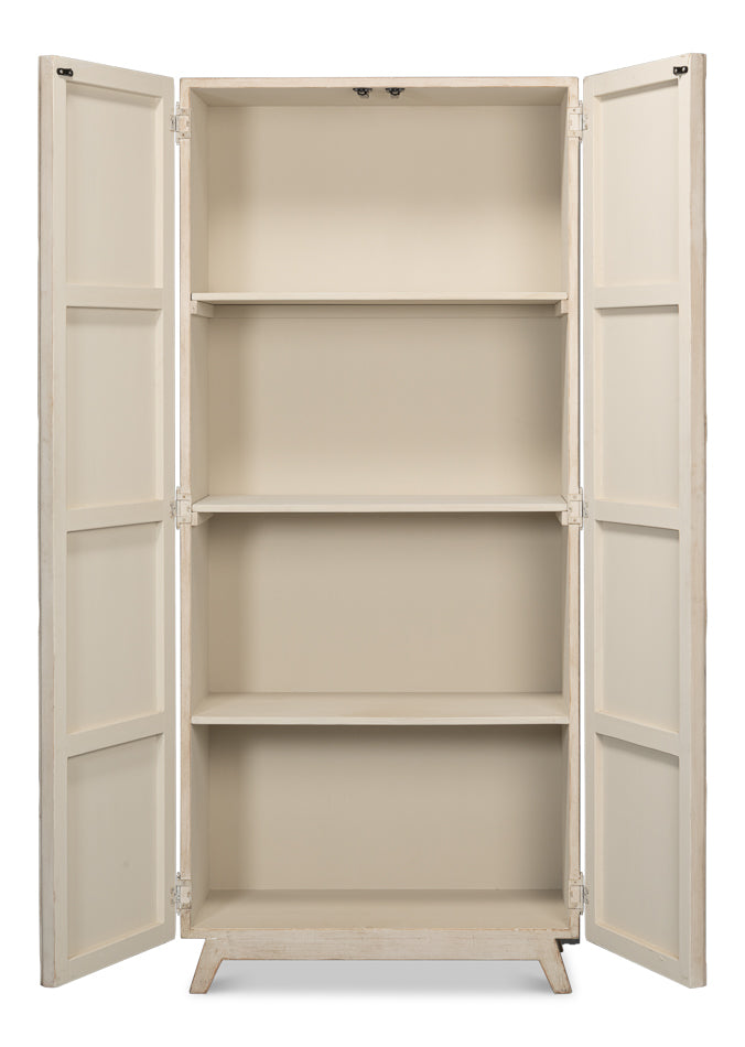 Lola Cupboard-SARREID-SARREID-53525-1-Bookcases & CabinetsGrey Transitional-2-France and Son