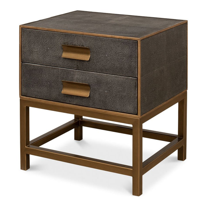 Gideon Shagreen Side Table