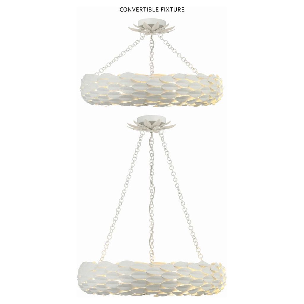 Broche Collection-Crystorama Lighting Company-CRYSTO-536-GA_CEILING-ChandeliersAntique Gold-6 Light-7-France and Son