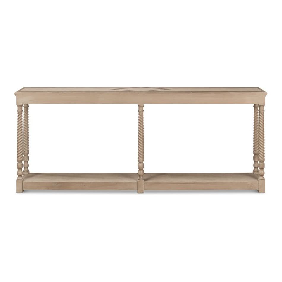 Console Tables Sierra Equestrian Console Table, Barn Grey