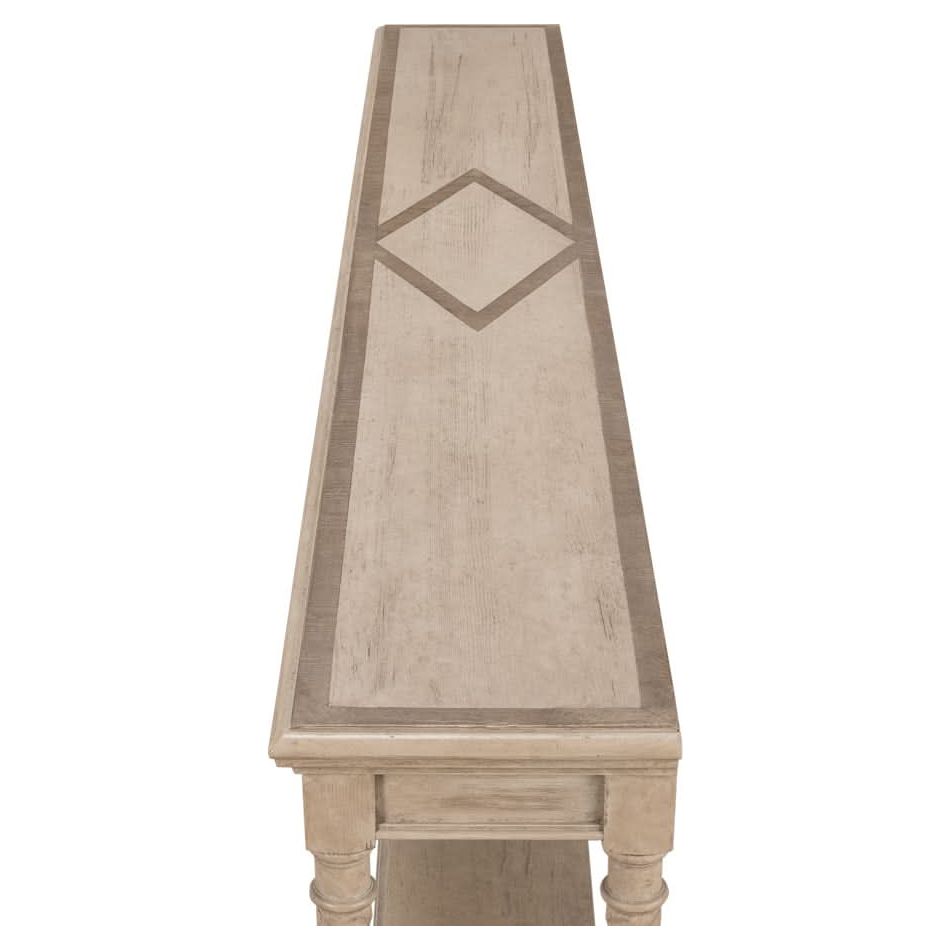 Sierra Equestrian Console Table, Barn Grey