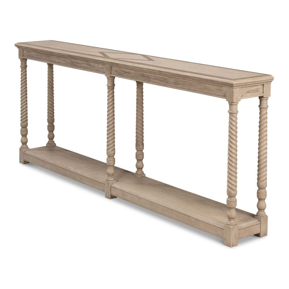 Console Tables Sierra Equestrian Console Table, Barn Grey